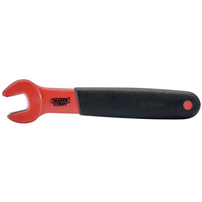 Draper VDE Approved Fully Insulated Open End Spanner, 8mm DRA-99466