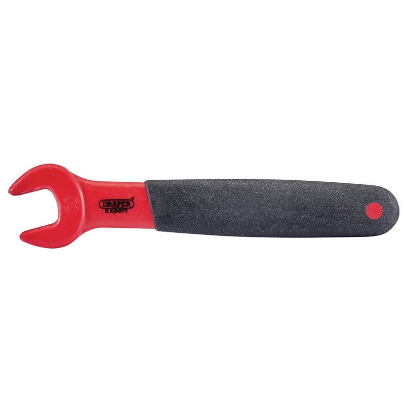 Draper VDE Approved Fully Insulated Open End Spanner, 10mm DRA-99468