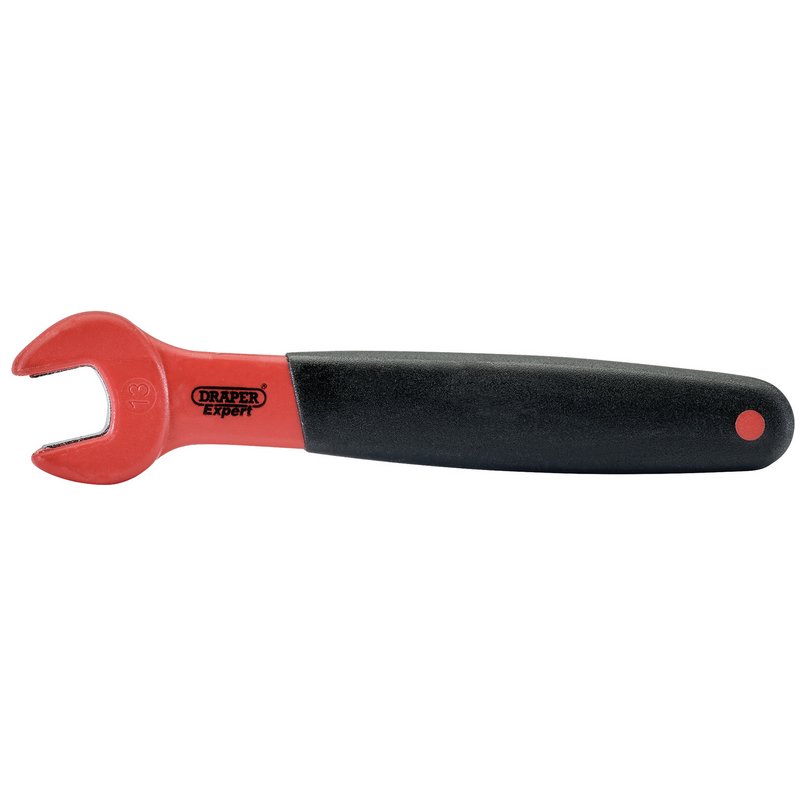 Draper VDE Approved Fully Insulated Open End Spanner, 13mm DRA-99471