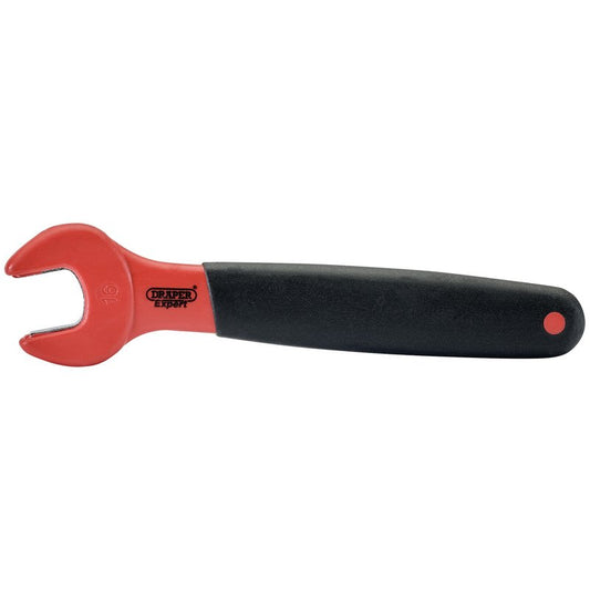 Draper VDE Approved Fully Insulated Open End Spanner, 16mm DRA-99474