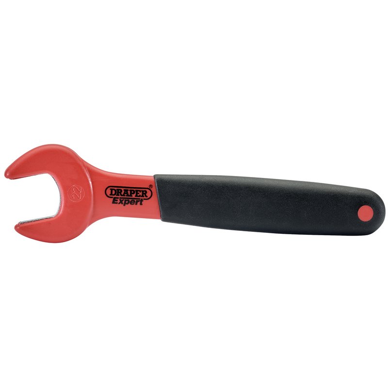 Draper VDE Approved Fully Insulated Open End Spanner, 22mm DRA-99480