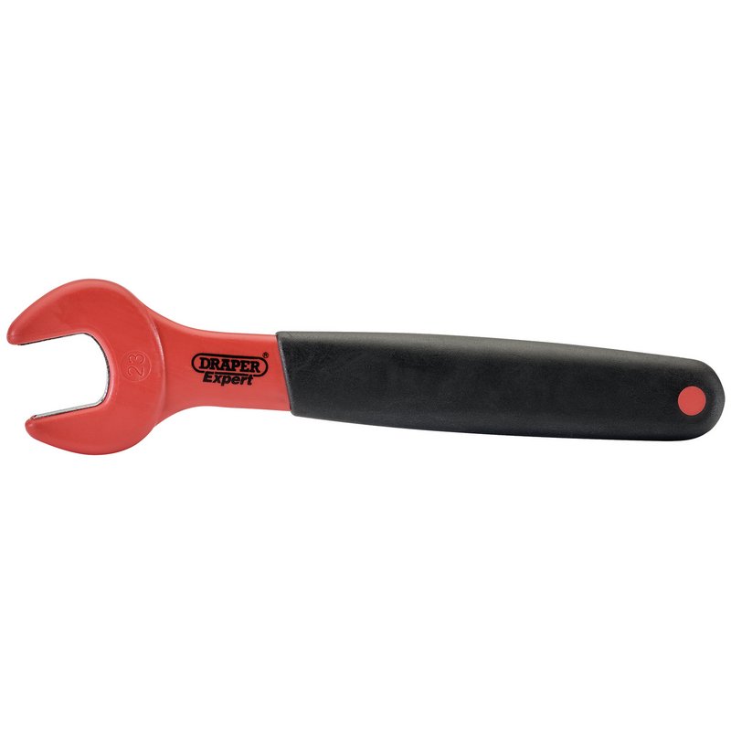 Draper VDE Approved Fully Insulated Open End Spanner, 23mm DRA-99481