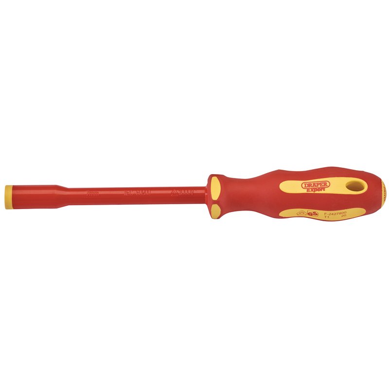 Draper Ergo Plus VDE Fully Insulated Nut Driver, 7mm DRA-99486