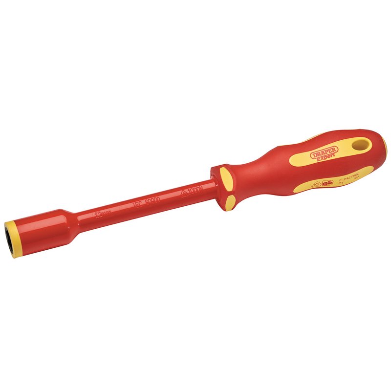 Draper Ergo Plus VDE Fully Insulated Nut Driver, 12mm DRA-99491