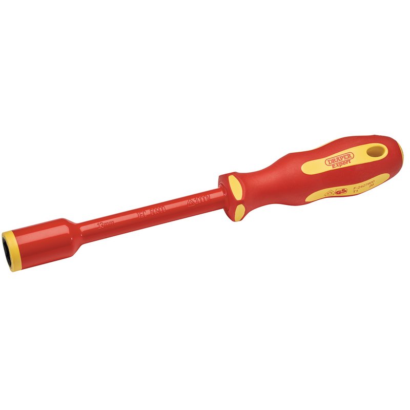 Draper Ergo Plus VDE Fully Insulated Nut Driver, 13mm DRA-99492