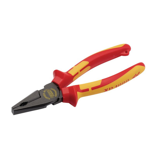 Draper XP1000 VDE Hi-Leverage Combination Pliers, 180mm, Tethered DRA-99503