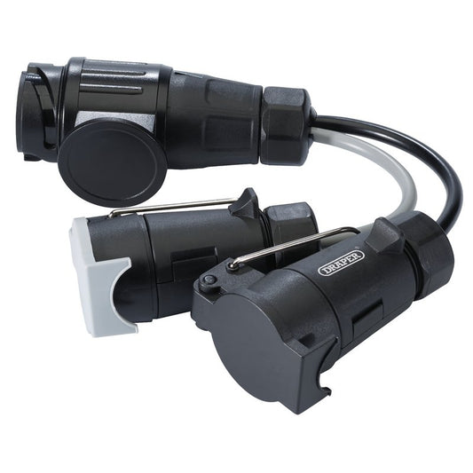 Draper 13-Pin Euro to 7-Pin N-Type/7-Pin S-Type Converter DRA-99661