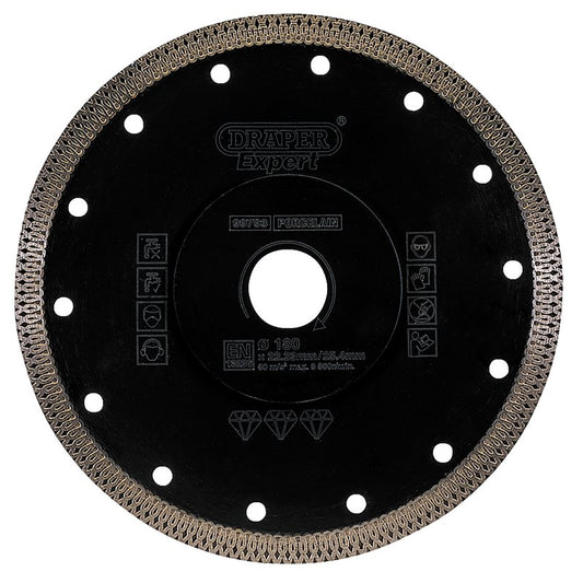 Draper Turbo-X Porcelain Diamond Blade, 180mm DRA-99793