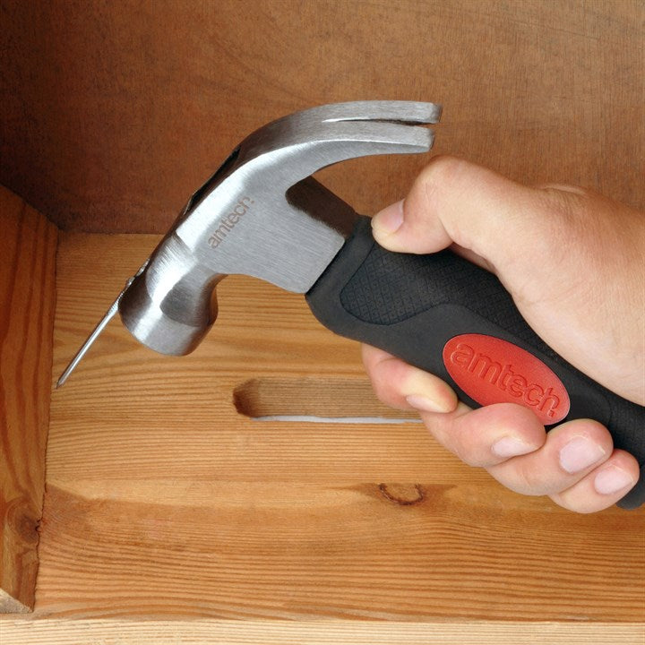 Amtech Magnetic stubby claw hammer (D/B) A0200B