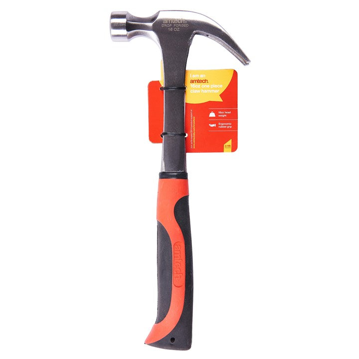 Amtech 16oz (450g) One piece claw hammer A0215