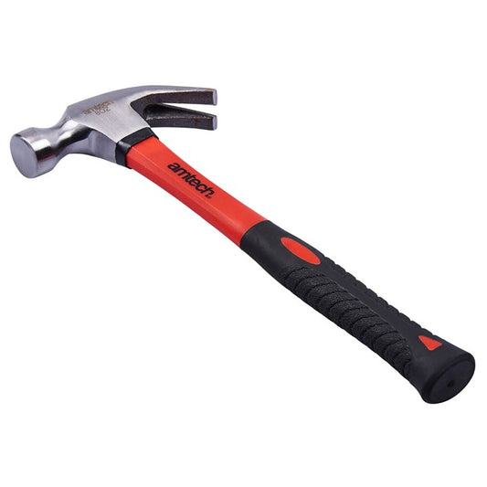 Amtech 8oz (225g) Claw hammer with fibreglass shaft A0240