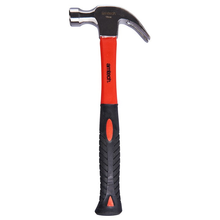 Amtech 16oz (450g) Claw hammer with fibreglass shaft A0250