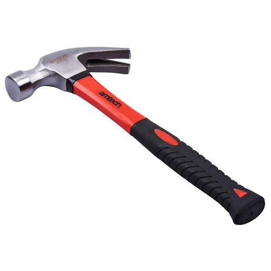 Amtech 20oz (560g) Claw hammer with fibreglass shaft A0270