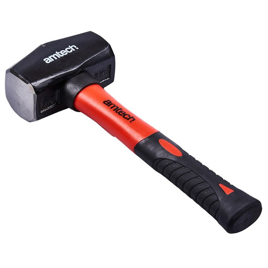 Amtech 70oz (2kg) Club hammer with fibreglass shaft A0470