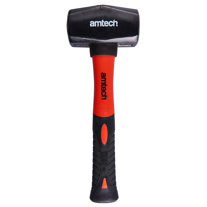 Amtech 70oz (2kg) Club hammer with fibreglass shaft A0470