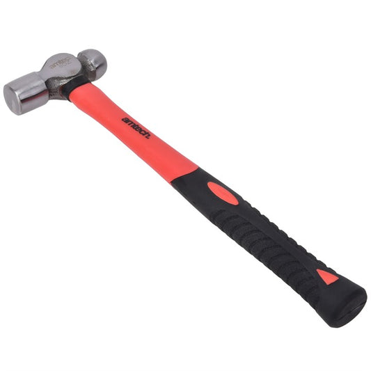 Amtech 8oz (225g) Ball pein hammer with fibreglass shaft A0670
