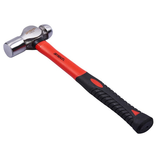 Amtech 16oz (450g) Ball pein hammer with fibreglass shaft A0680