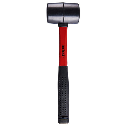 Amtech 8oz (225g) Black rubber mallet with fibreglass shaft A1575