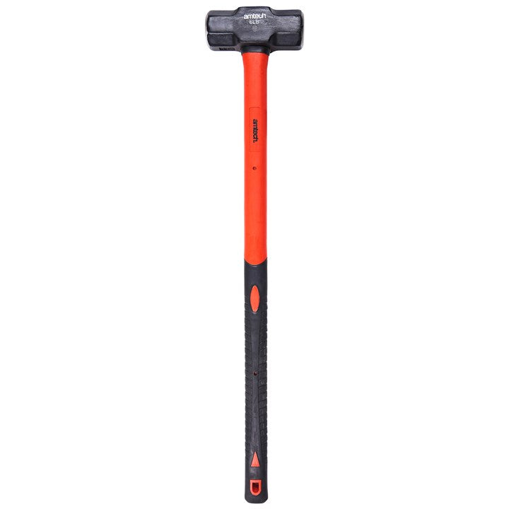 Amtech 2.7kg (6lb) Sledge hammer with long fibreglass shaft A2150