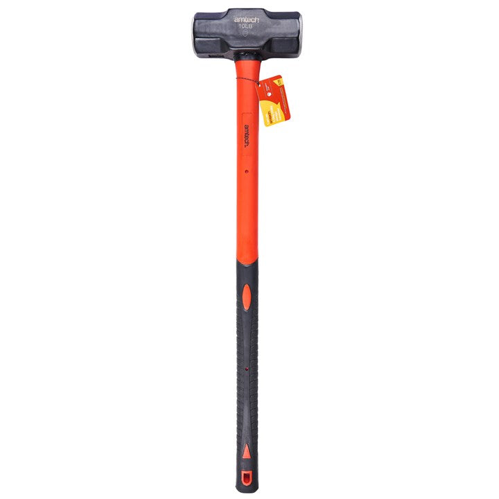 Amtech 4.5kg (10lb) Sledge hammer with long fibreglass shaft A2160