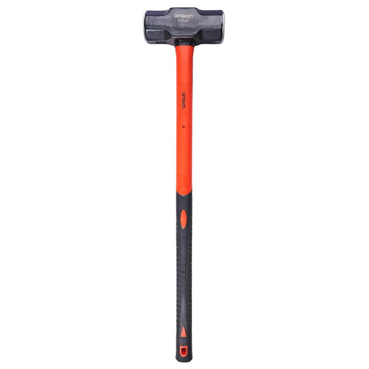 Amtech 4.5kg (10lb) Sledge hammer with long fibreglass shaft A2160