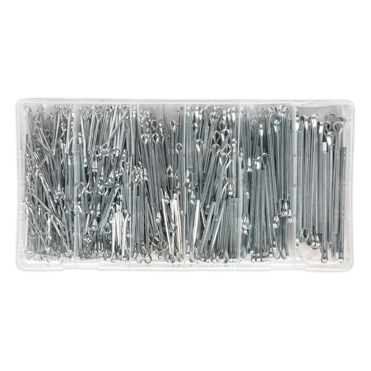 Sealey 555pc Split Pin Assortment - Small Sizes AB001SP