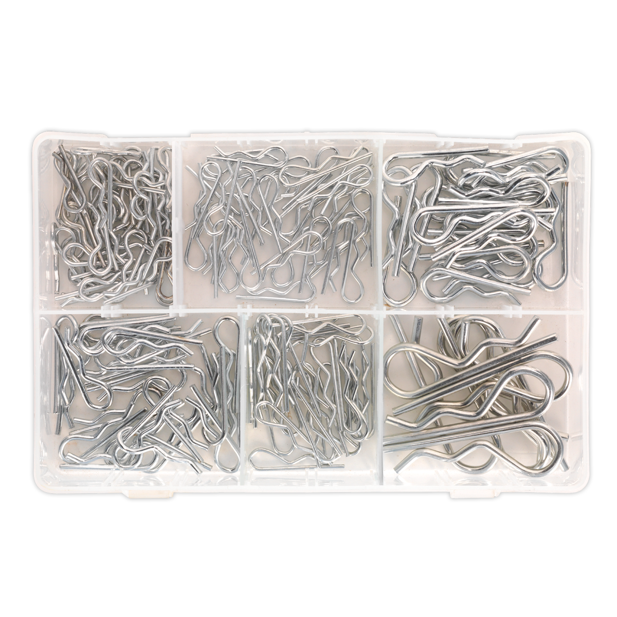 Sealey 150pc R-Clip Assortment AB002RC
