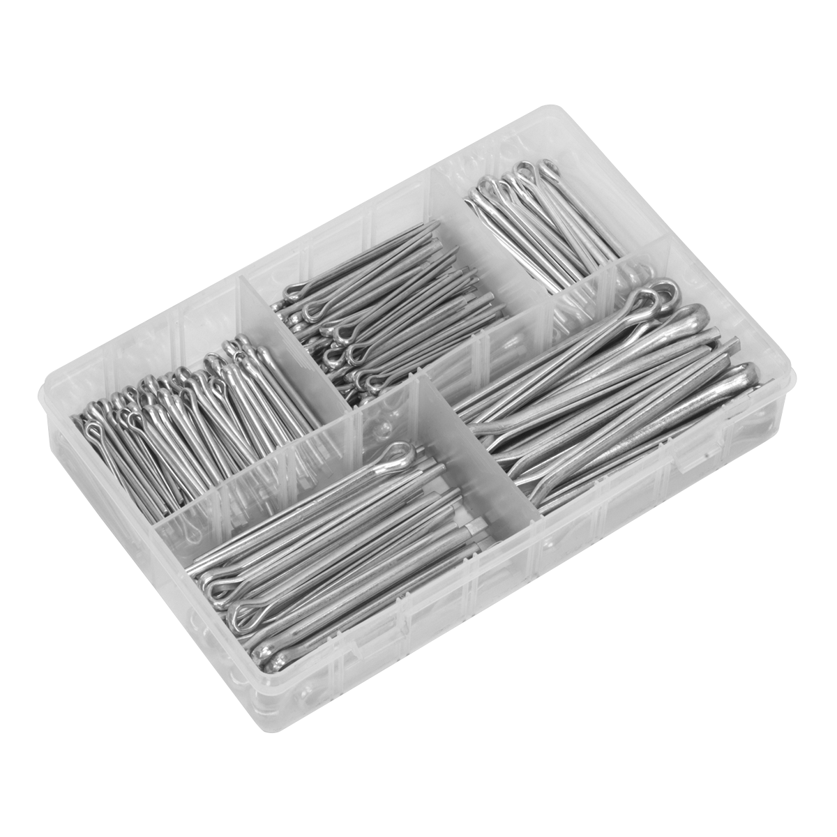 Sealey 230pc Split Pin Assortment - Large Sizes AB003SP