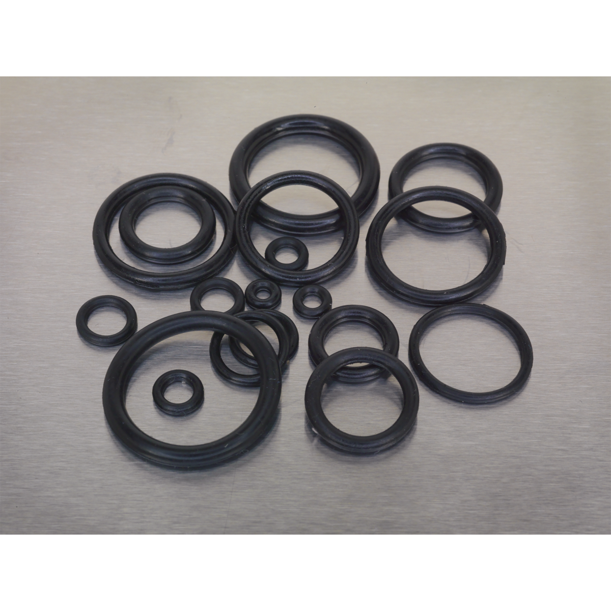 Sealey 225pc Rubber O-Ring Assortment - Metric AB004OR