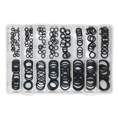 Sealey 225pc Rubber O-Ring Assortment - Metric AB004OR