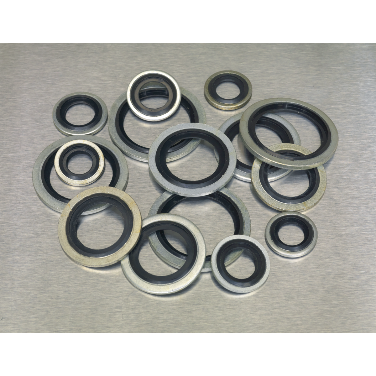 Sealey 88pc Bonded Seals Assortment - Metric AB010DS