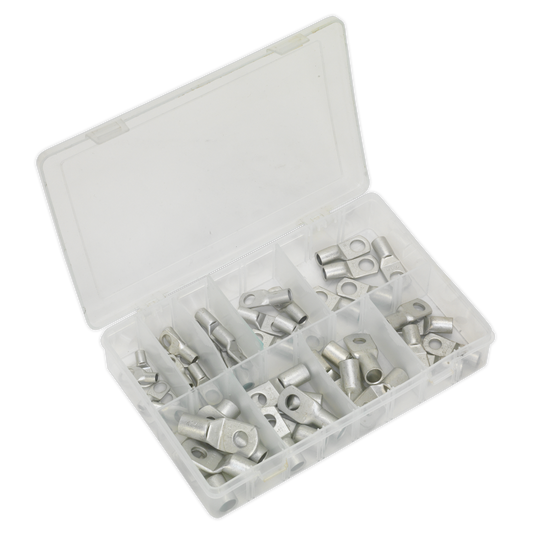 Sealey 52pc Copper Lug Terminal Assortment AB016CT