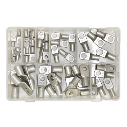 Sealey 52pc Copper Lug Terminal Assortment AB016CT