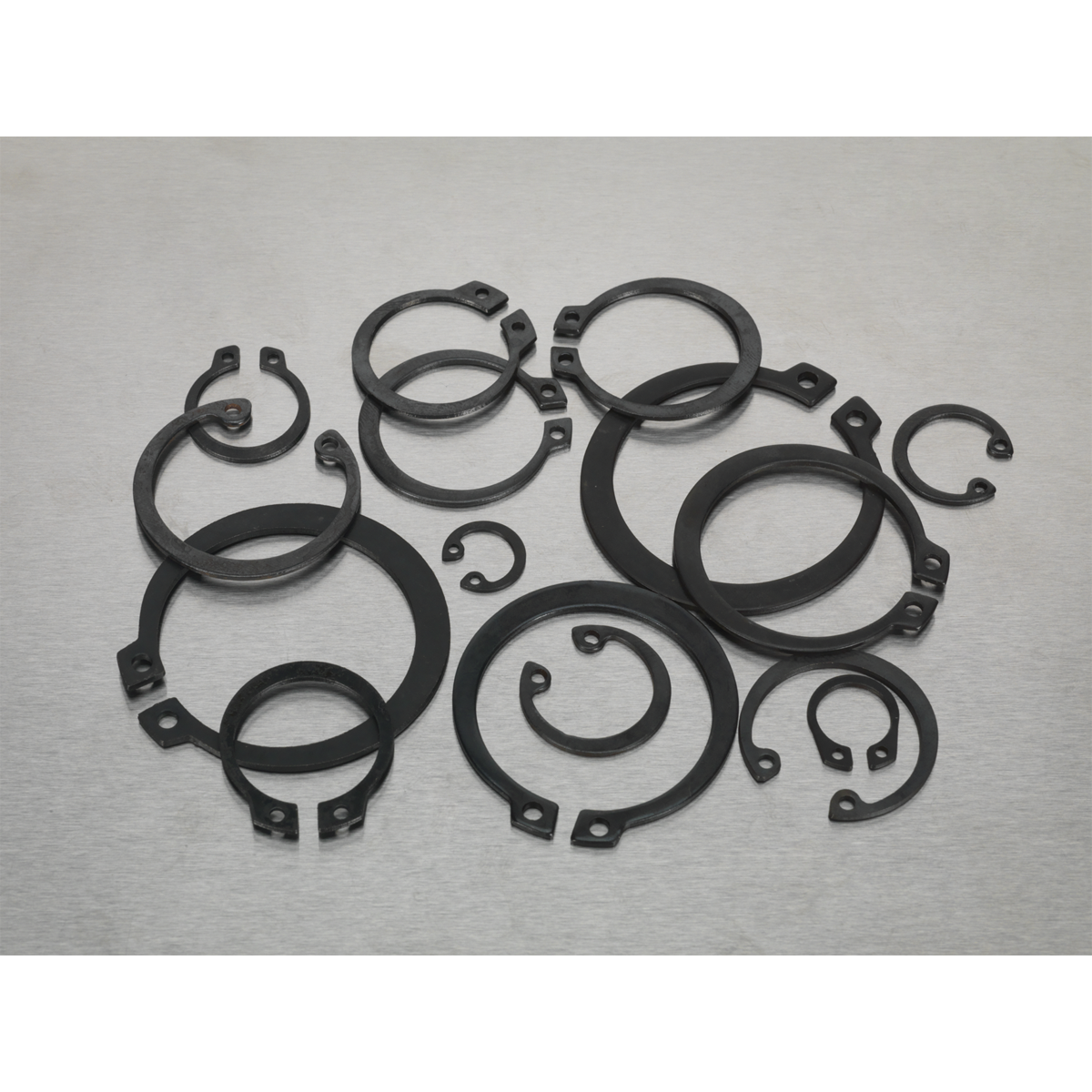 Sealey 200pc Internal/External Circlip Assortment - Metric AB017CC
