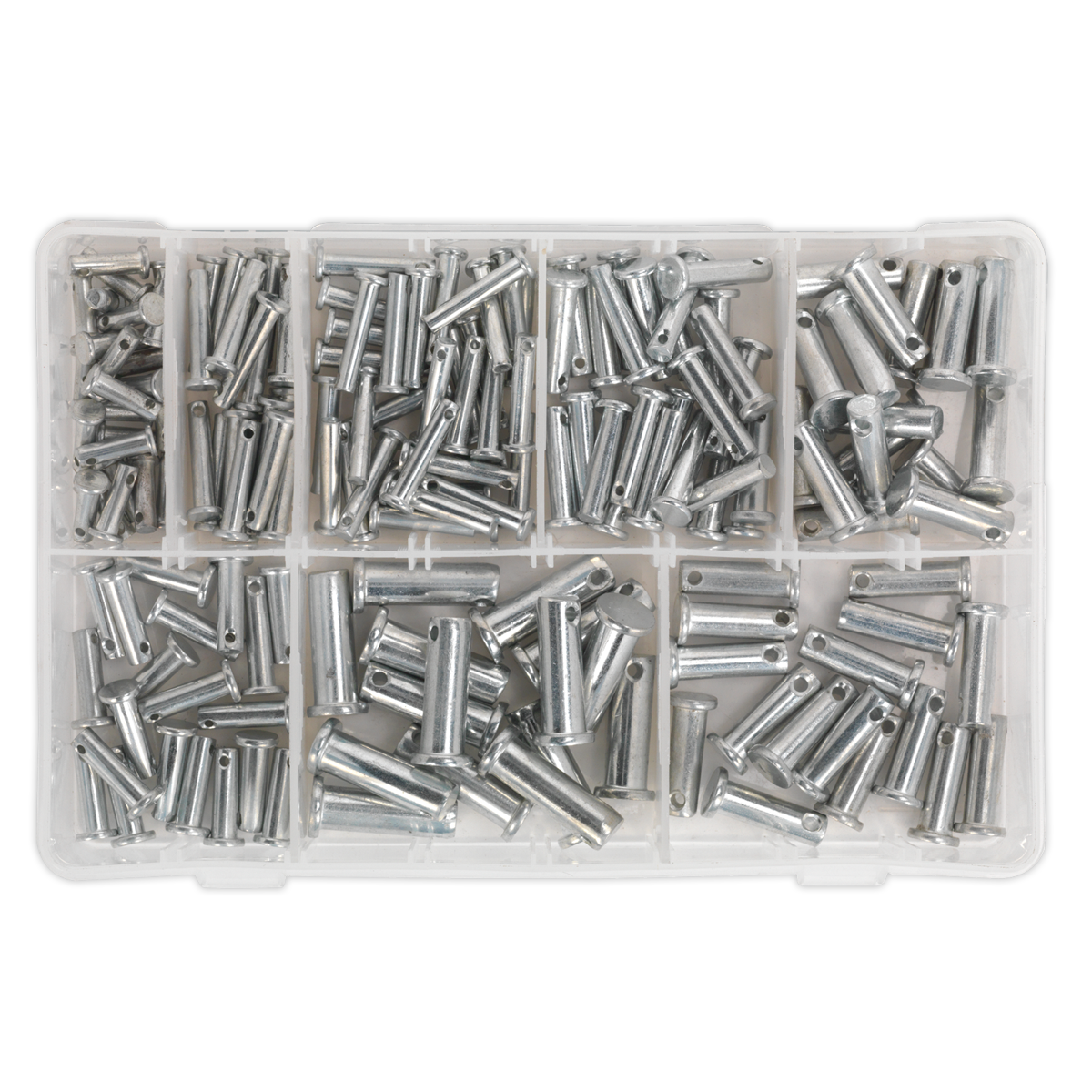 Sealey 200pc Clevis Pin Assortment - Imperial AB019CP