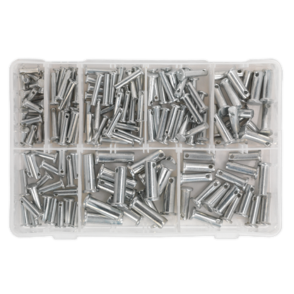 Sealey 200pc Clevis Pin Assortment - Imperial AB019CP