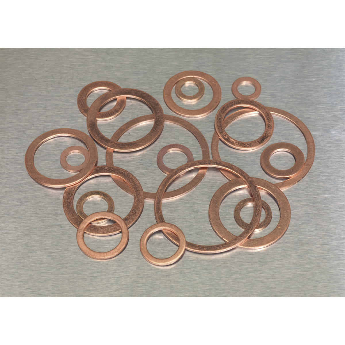 Sealey 250pc Copper Sealing Washer Assortment - Metric AB020CW