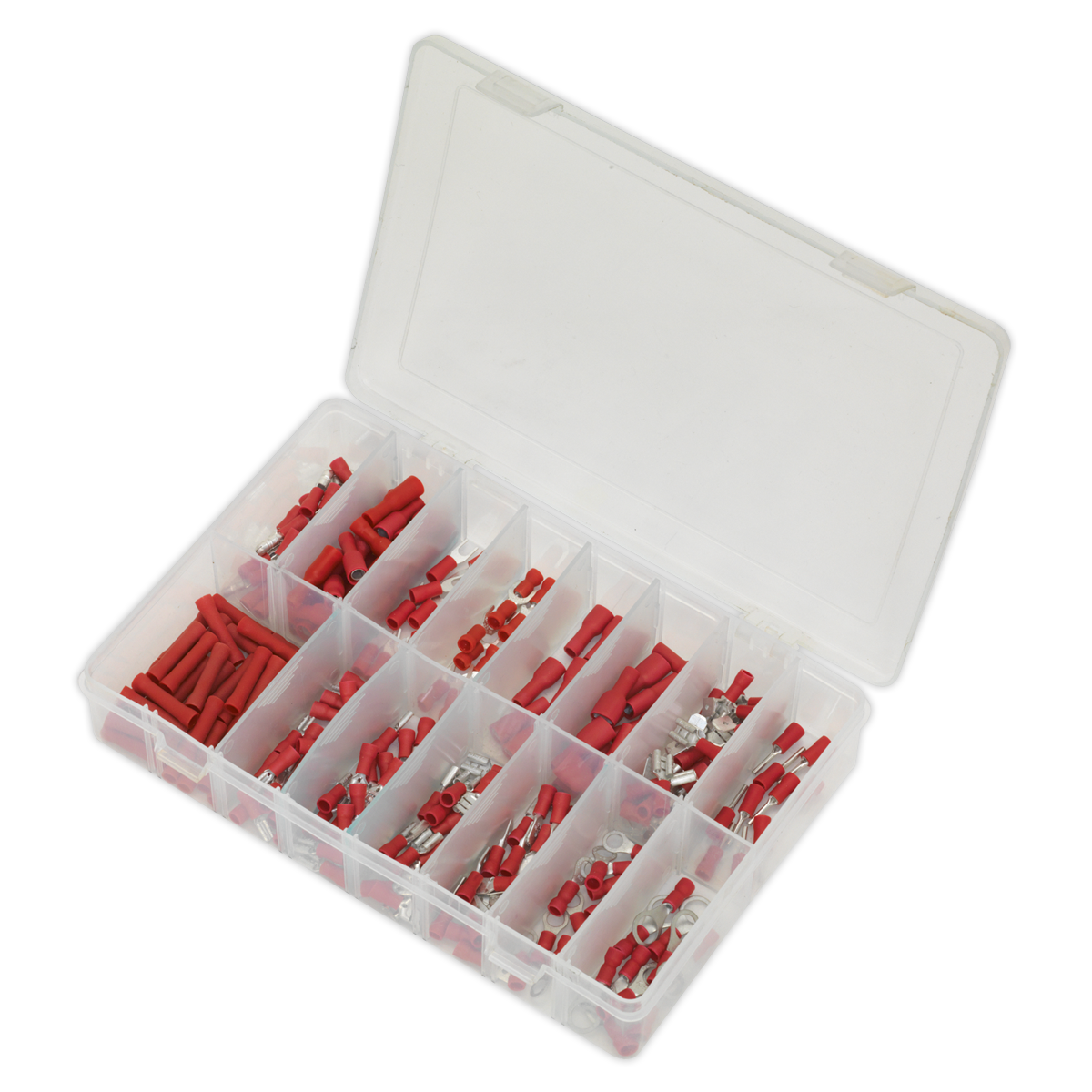 Sealey 260pc Red Crimp Terminal Assortment AB039RT