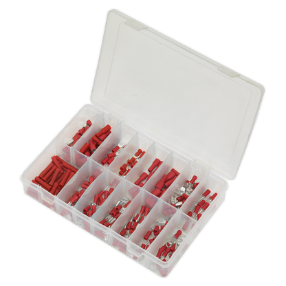 Sealey 260pc Red Crimp Terminal Assortment AB039RT