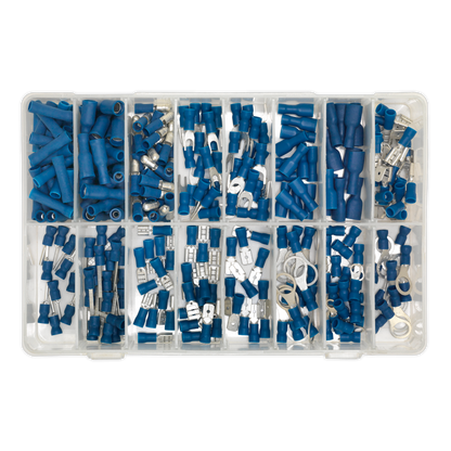 Sealey 280pc Blue Crimp Terminal Assortment AB040BT