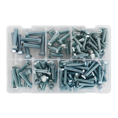 Sealey 144pc Setscrew Assortment 1/4"-3/8"UNF AB047UNF