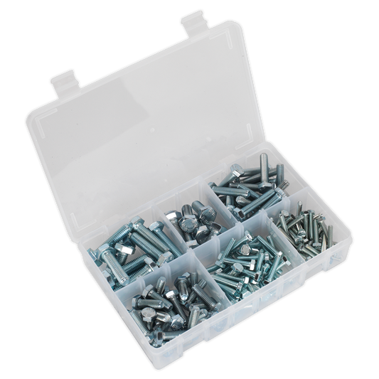 Sealey 150pc High Tensile Setscrew Assortment - M5-M10 AB048SS