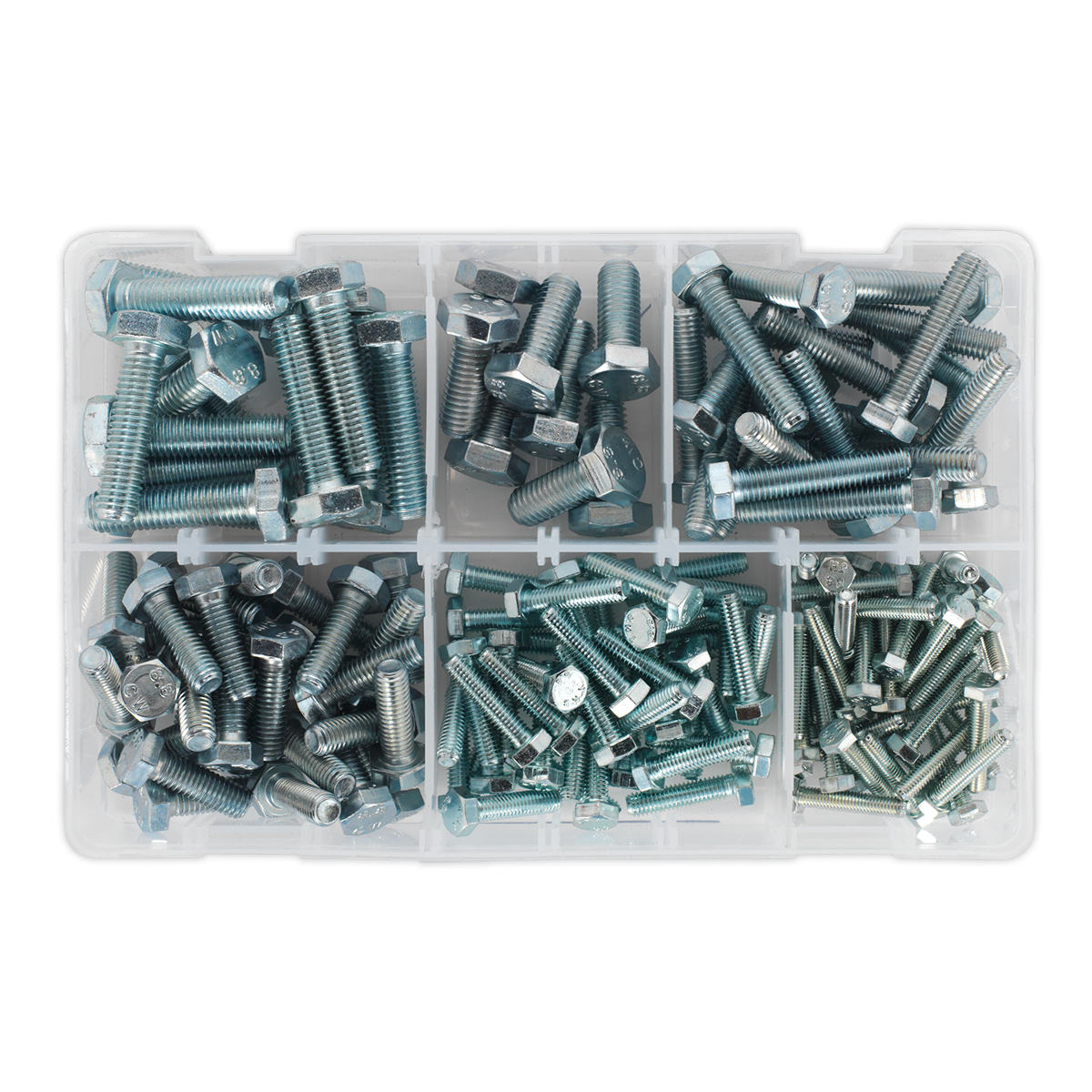 Sealey 150pc High Tensile Setscrew Assortment - M5-M10 AB048SS