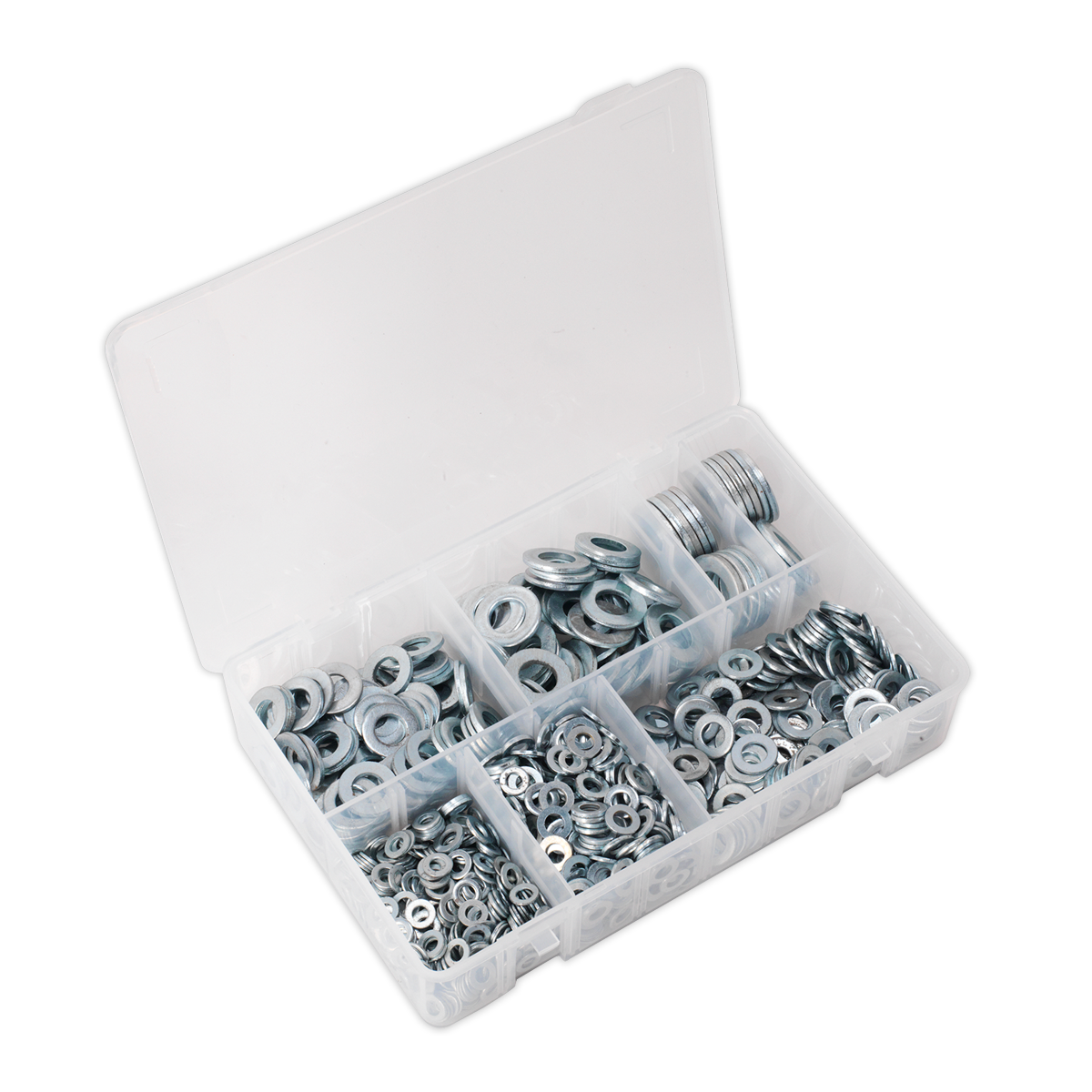 Sealey 1070pc Form A Flat Washer Assortment - M5-M16 AB055WA