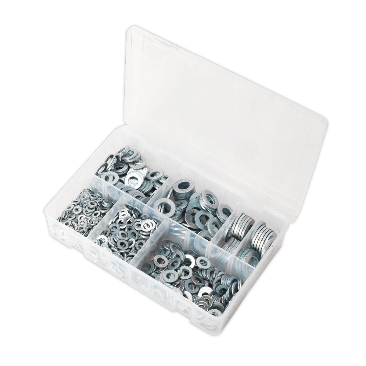 Sealey 1070pc Form A Flat Washer Assortment - M5-M16 AB055WA