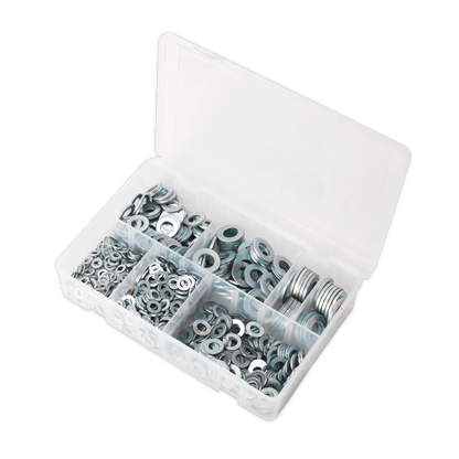 Sealey 1070pc Form A Flat Washer Assortment - M5-M16 AB055WA