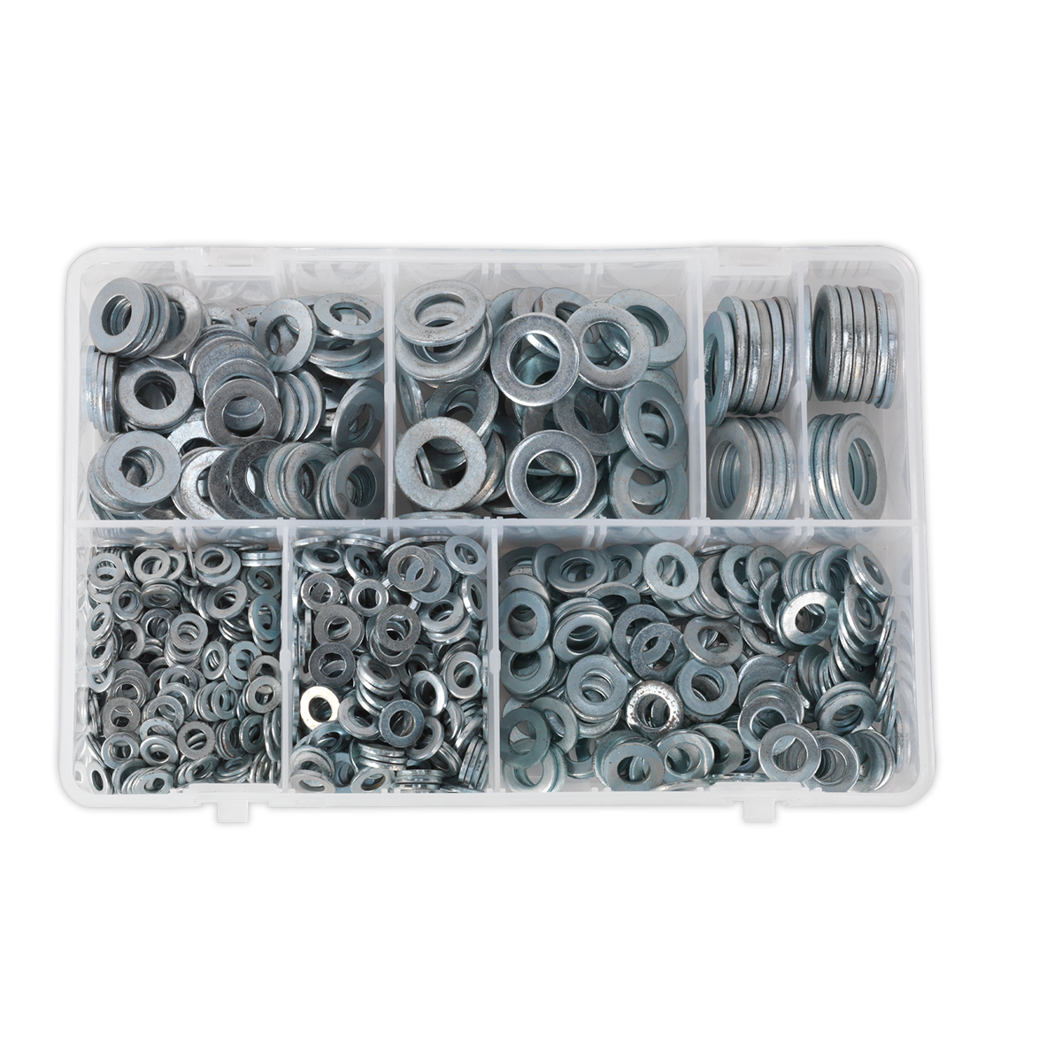 Sealey 1070pc Form A Flat Washer Assortment - M5-M16 AB055WA