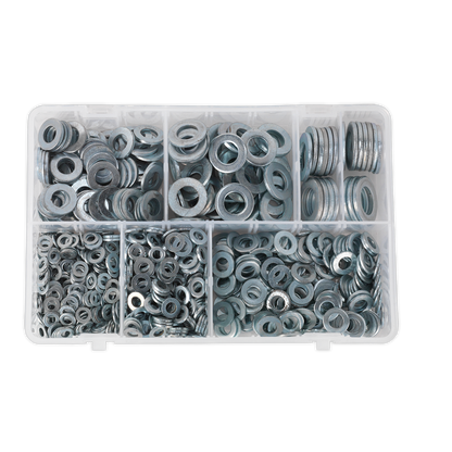 Sealey 1070pc Form A Flat Washer Assortment - M5-M16 AB055WA