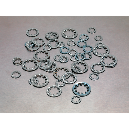 Sealey 1000pc Internal Serrated Lock Washer Assortment DIN 6798J - M5-M10 AB057LW