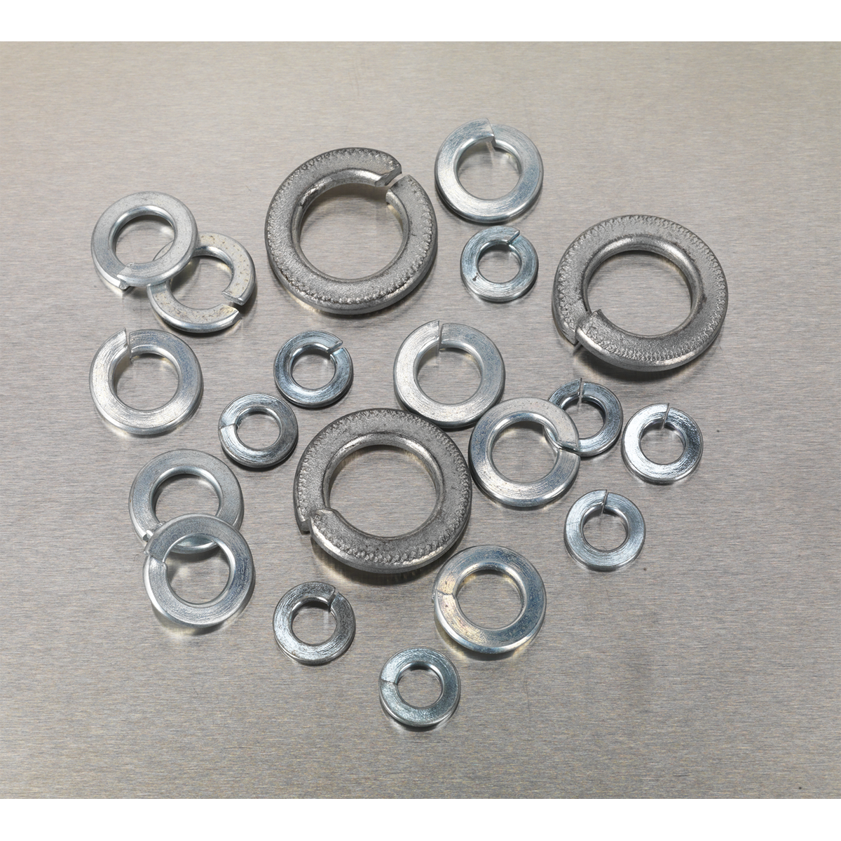 Sealey 1010pc Spring Washer Assortment DIN 127B - M6-M16 AB058SW
